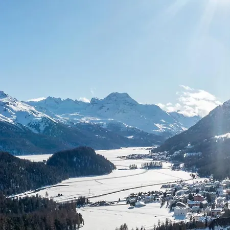 Charming Studio Facing Piz Rosatsch St. Moritz Exterior photo