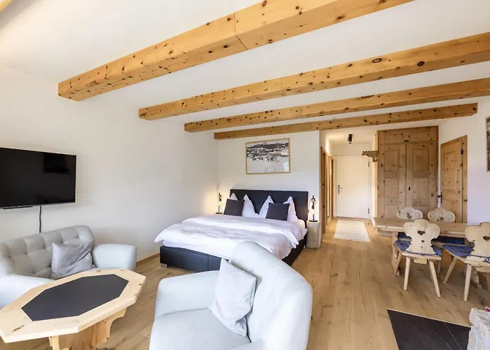 Charming Studio Facing Piz Rosatsch